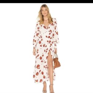 Beautiful dress! NWT free people cream floral dress XS
